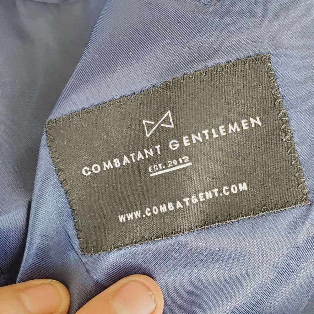 Mens Combatant Gentlemen  Wool 2 button jacket 42 Regular